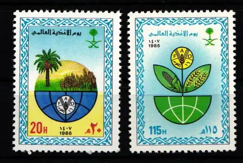 Saudi Arabien 857-858 postfrisch #JZ618