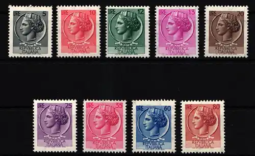 Italien 884-891 postfrisch #JZ838