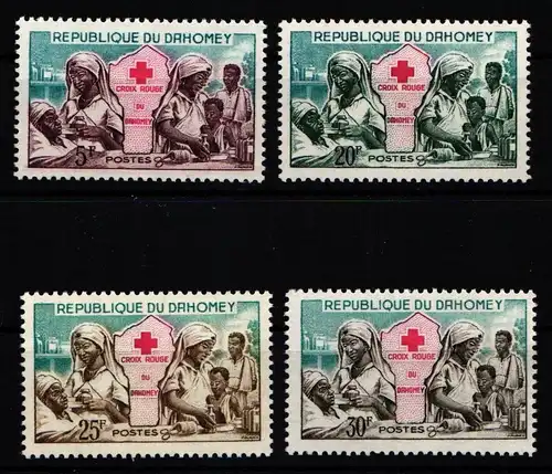 Benin (Dahomey) 196-199 postfrisch #JZ515