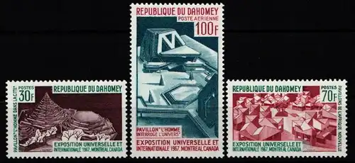 Benin (Dahomey) 315-317 postfrisch #JZ512