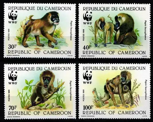 Kamerun 1155-1158 postfrisch #JZ566
