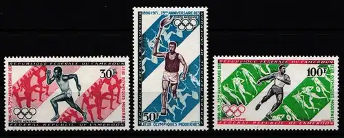 Kamerun 653-655 postfrisch #JZ581