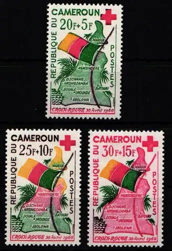 Kamerun 326-328 postfrisch #JZ592