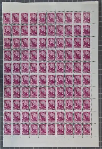 Sowjetunion 2502 A postfrisch als kompletter Bogen, Rand gefaltet #JZ916