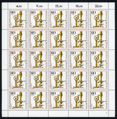 Berlin 25er Bogen 643 postfrisch Formnummer 2 #KA145