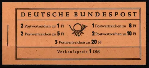 BRD Bund MH 4 Y II RLV II postfrisch #JZ998