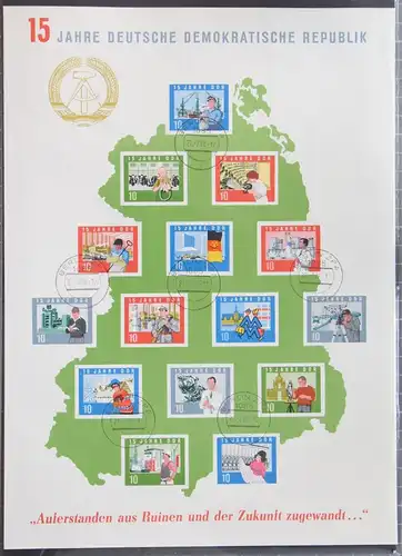 DDR Block 19 gestempelt #JQ705