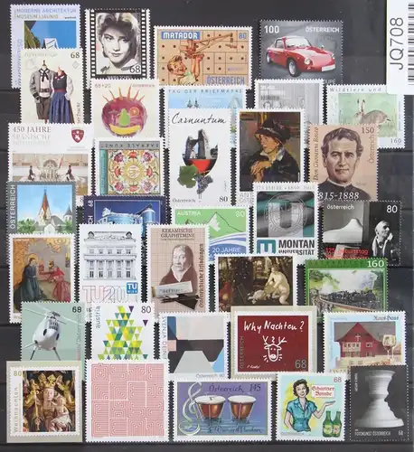 Österreich Lot aus Jahr 2015 postfrisch "hohe Nominale" #JQ708