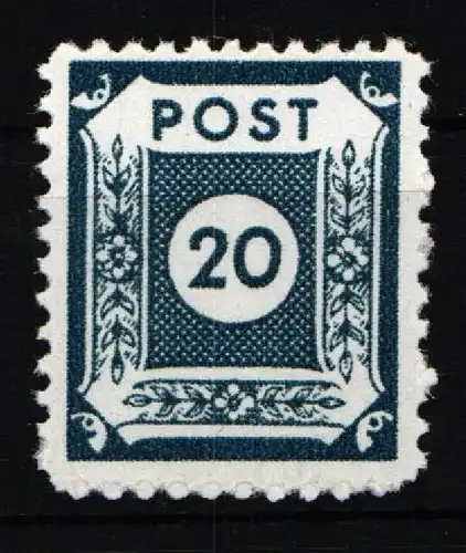 SBZ 48D II a postfrisch geprüft Ströh BPP #JQ731