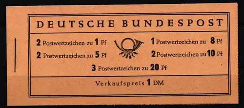 BRD Bund MH 4 Y II RLV II postfrisch #KB034