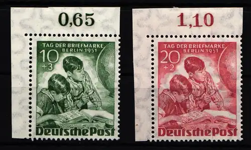 Berlin 80-81 postfrisch Falz am Rand #KB083