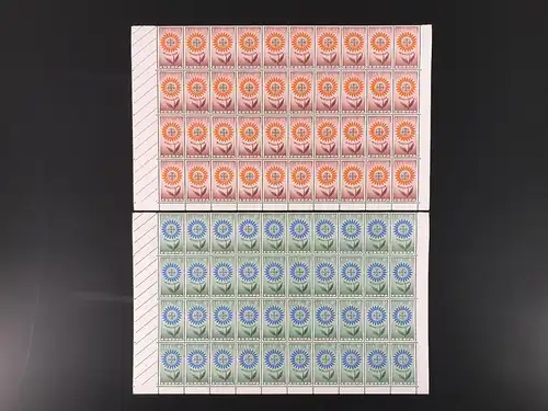 Irland 40er Bogenteile 167-168 postfrisch CEPT 1964 #KB432