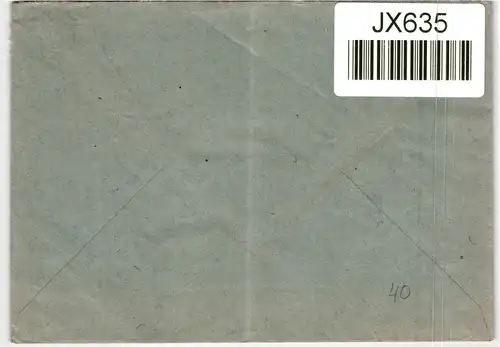 Berlin 80-81 auf Brief als Mischfrankatur #JX635