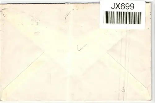 Berlin 201 auf Brief als Mehrfachfrankatur portogerecht #JX699