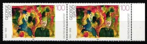 Bund 1656 I +F19 postfrisch Plattenfehler #KB478