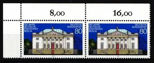 Bund 1625 I + F2 postfrisch Plattenfehler #KB475