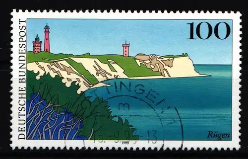 Bund 1684 II gestempelt Plattenfehler #KB480