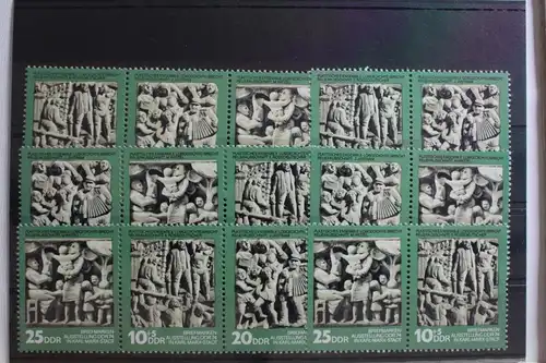 DDR W Zd 302 - W Zd 307 postfrisch #SX083