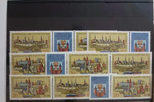 DDR W Zd 370 - W Zd 375 postfrisch #SX456