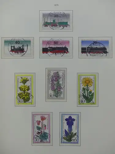 Berlin 1948-1990 gestempelt besammelt, KW ca. 3100 € im Leuchtturm Album #LY252