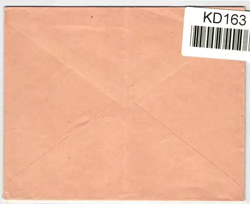 Deutsches Reich auf Brief Postsache "Reit- und Fahrtunier" #KD163