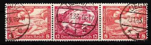 Deutsches Reich W 58 gestempelt #KD008