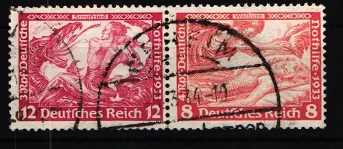 Deutsches Reich W 55 gestempelt #KD005