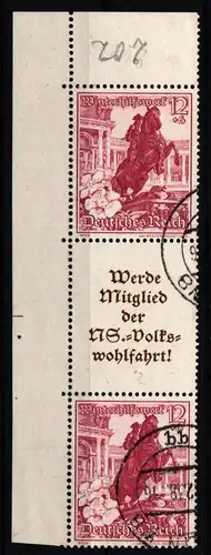 Deutsches Reich S 254 gestempelt #KD052