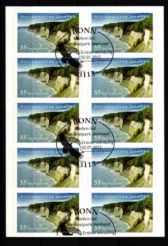 BRD Bund 2908 gestempelt als Folienblatt #KA745