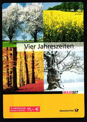 BRD Bund MH 65 gestempelt Markenheftchen #KA798