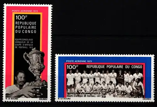 Kongo (Brazzaville) 350-351 postfrisch #KA257