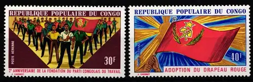 Kongo (Brazzaville) 336-337 postfrisch #KA258