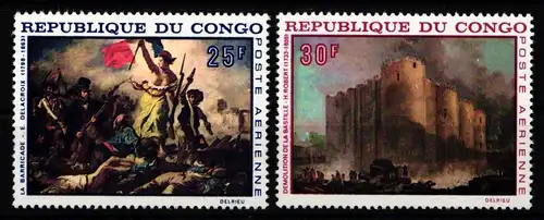 Kongo (Brazzaville) 163-164 postfrisch #KA271