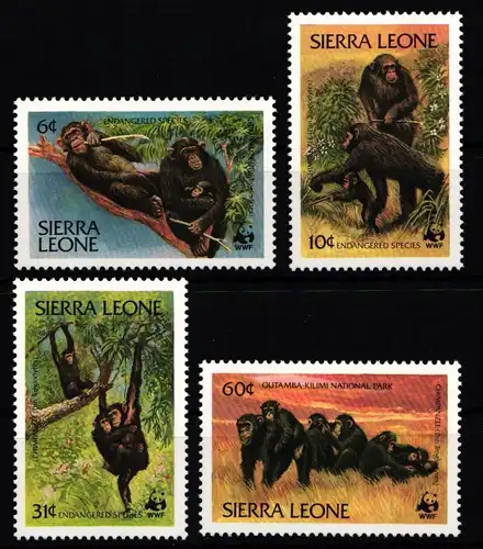 Sierra Leone 713-716 postfrisch #KA310