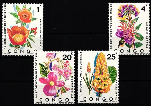 Kongo (Kinshasa) 425-428 postfrisch #KA307