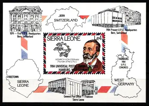 Sierra Leone Block 46 postfrisch #KA383