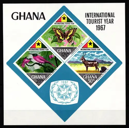 Ghana Block 29 postfrisch #KA431