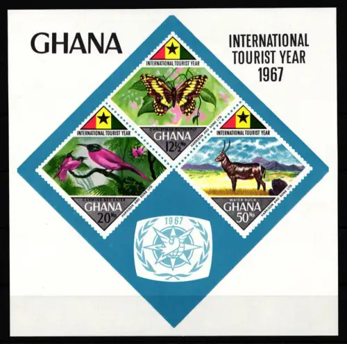 Ghana Block 29 postfrisch #KA431