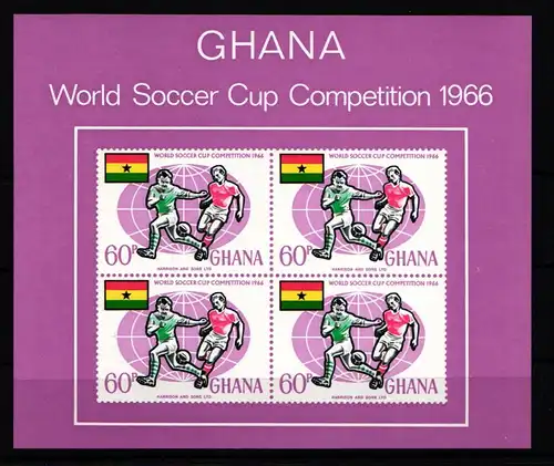 Ghana Block 22 postfrisch #KA440