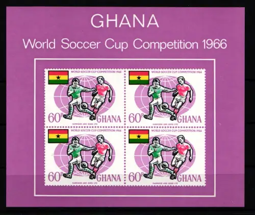 Ghana Block 22 postfrisch #KA440