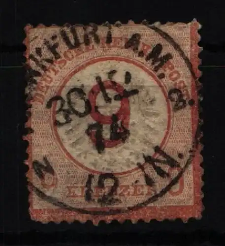 Deutsches Reich 30 gestempelt in mangelhafter Qualität #KB877