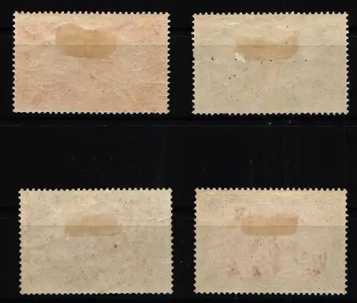 Deutsches Reich 78-81 mit Falz #KB890