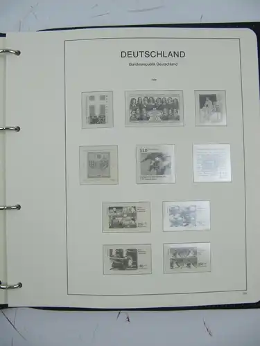 Leeres Vordruckalbum Deutsche Post BRD 1998-2002 #LL418