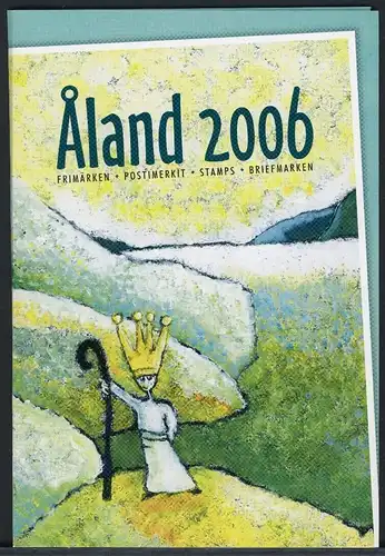 Aland Jahresmappe 2006 postfrisch incl. 2 MH #JI881