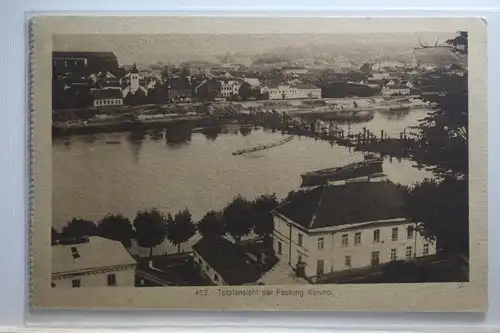 AK Gouvernement Kowno Totalansicht der Festung Kowno 1916 #PI430