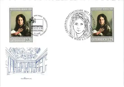 Liechtenstein Jahrgang 2006 gestempelt als FDC/ Ersttagsbriefe #JU678