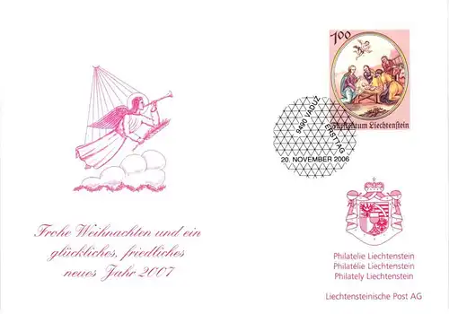 Liechtenstein Jahrgang 2006 gestempelt als FDC/ Ersttagsbriefe #JU678
