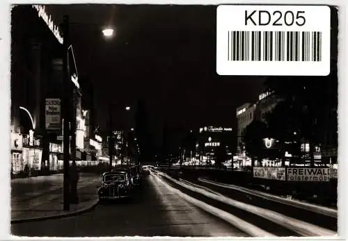 Berlin 47, 99 auf Postkarte Luftpost #KD205