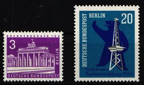 Berlin Jahrgang 1963 postfrisch #B-XX-1963