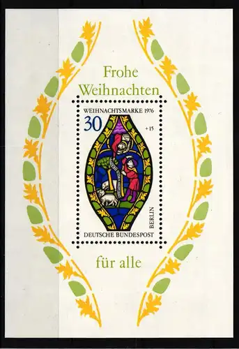 Berlin Jahrgang 1976 postfrisch #B-XX-1976